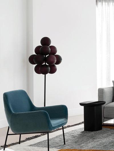 Nyrain Glass Artistic Floor Lamp