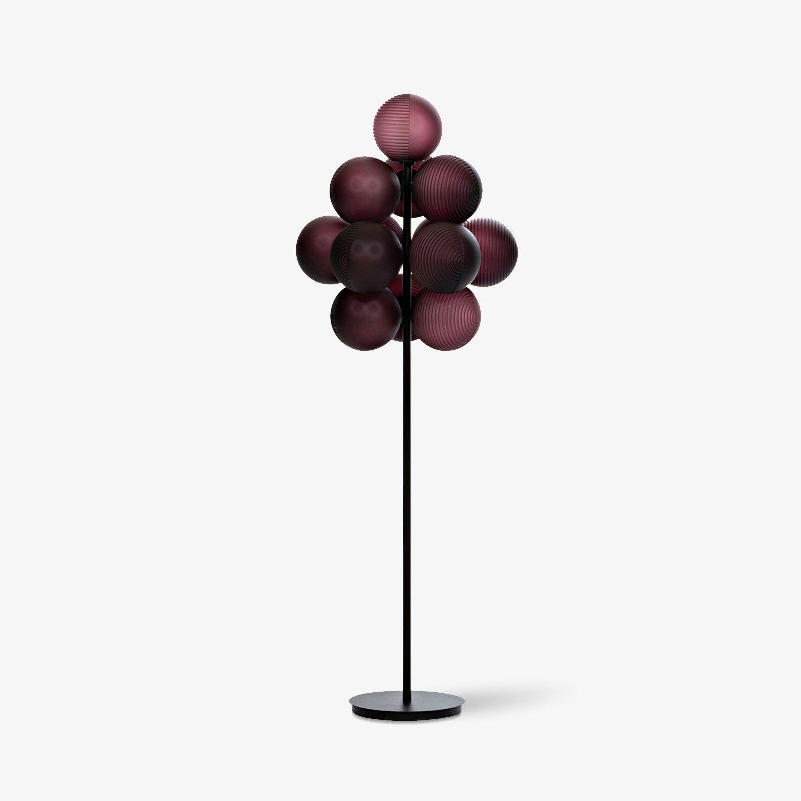 Nyrain Glass Artistic Floor Lamp