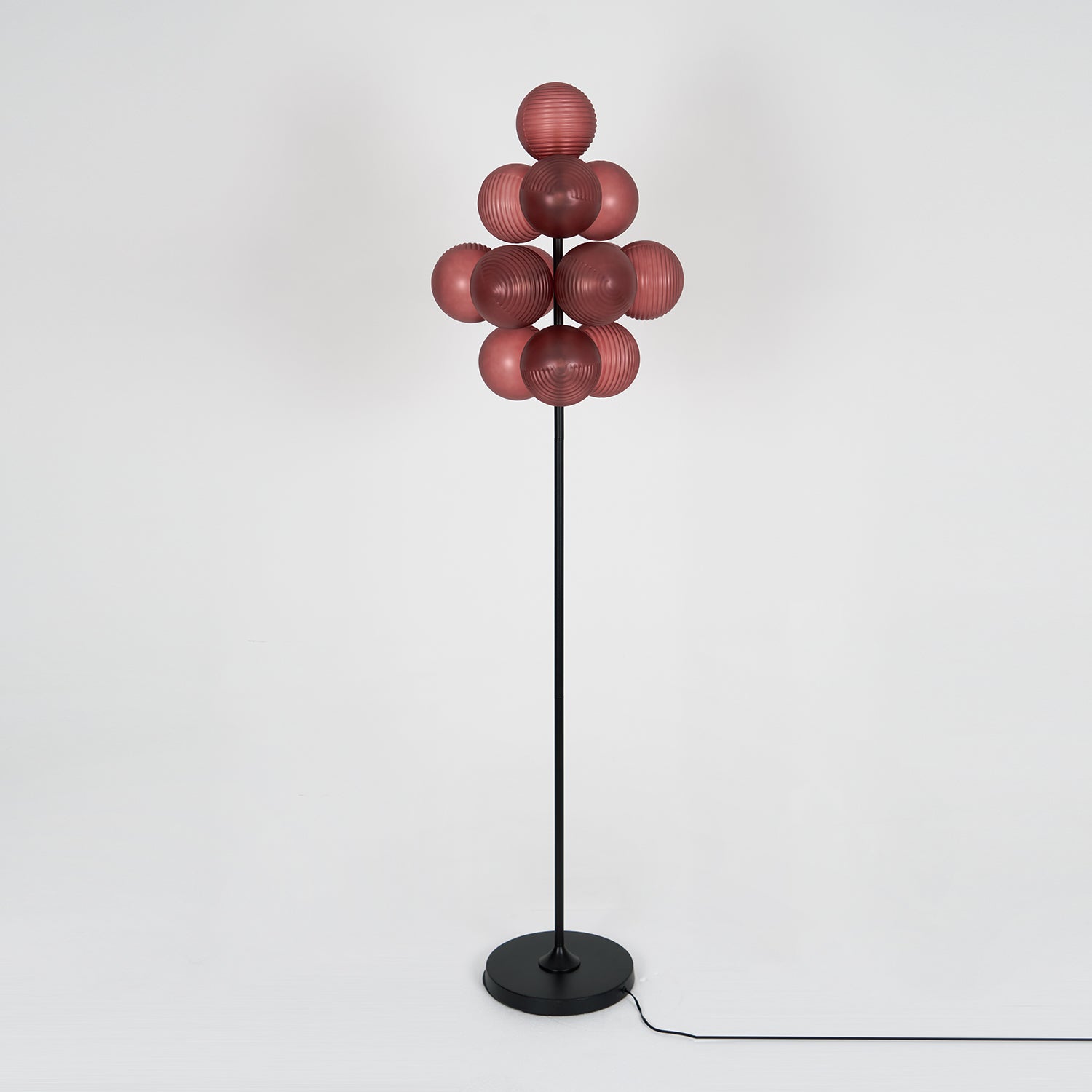 Nyrain Glass Artistic Floor Lamp