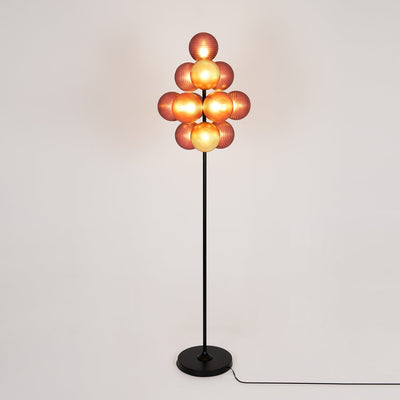 Nyrain Glass Artistic Floor Lamp