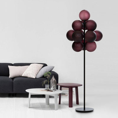 Nyrain Glass Artistic Floor Lamp