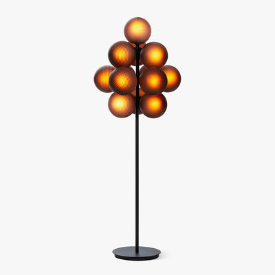 Nyrain Glass Artistic Floor Lamp