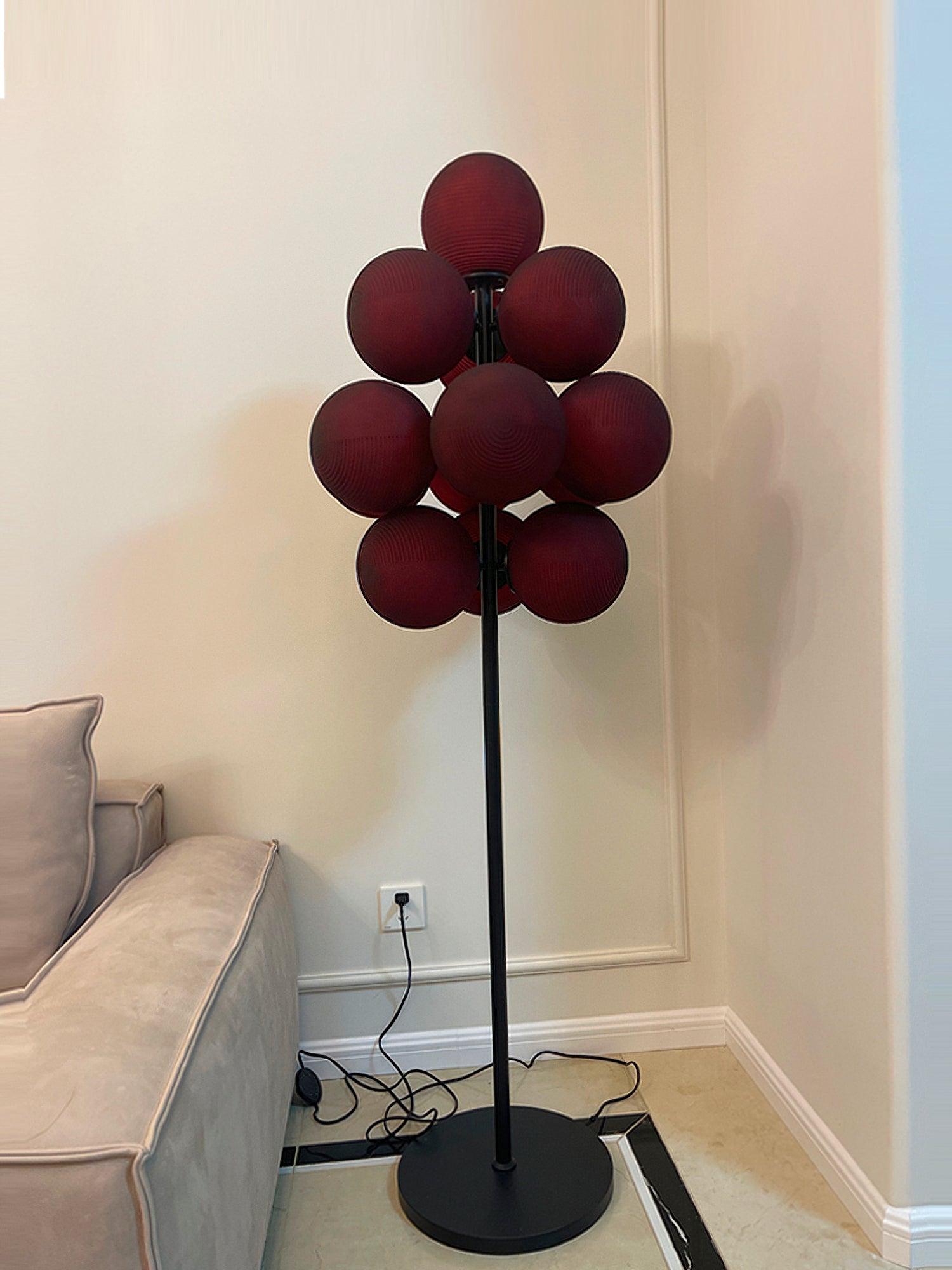 Nyrain Glass Artistic Floor Lamp