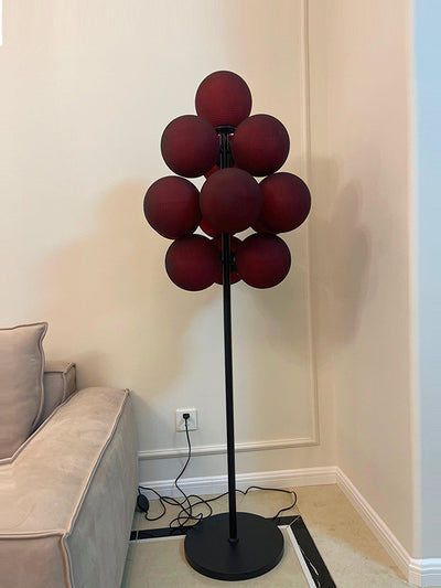 Nyrain Glass Artistic Floor Lamp