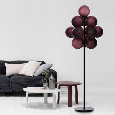 Nyrain Glass Artistic Floor Lamp
