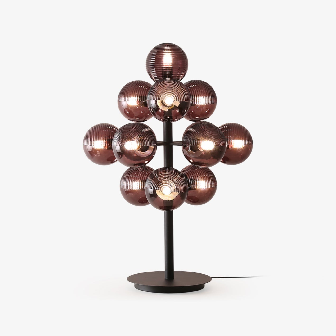 Wesley Modern Glass Table Lamp
