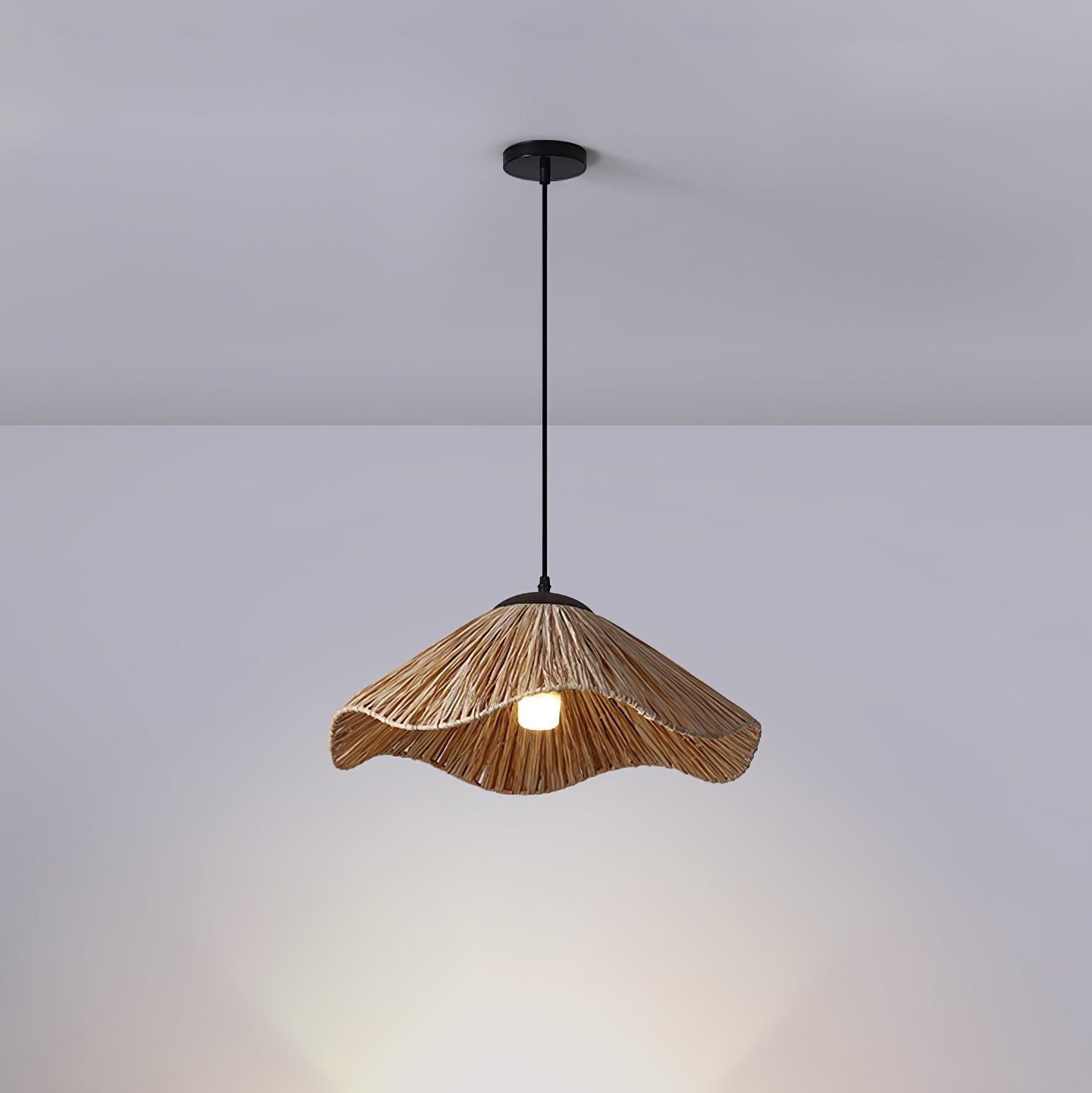 Falinor Straw Bohemian Pendant Lamp