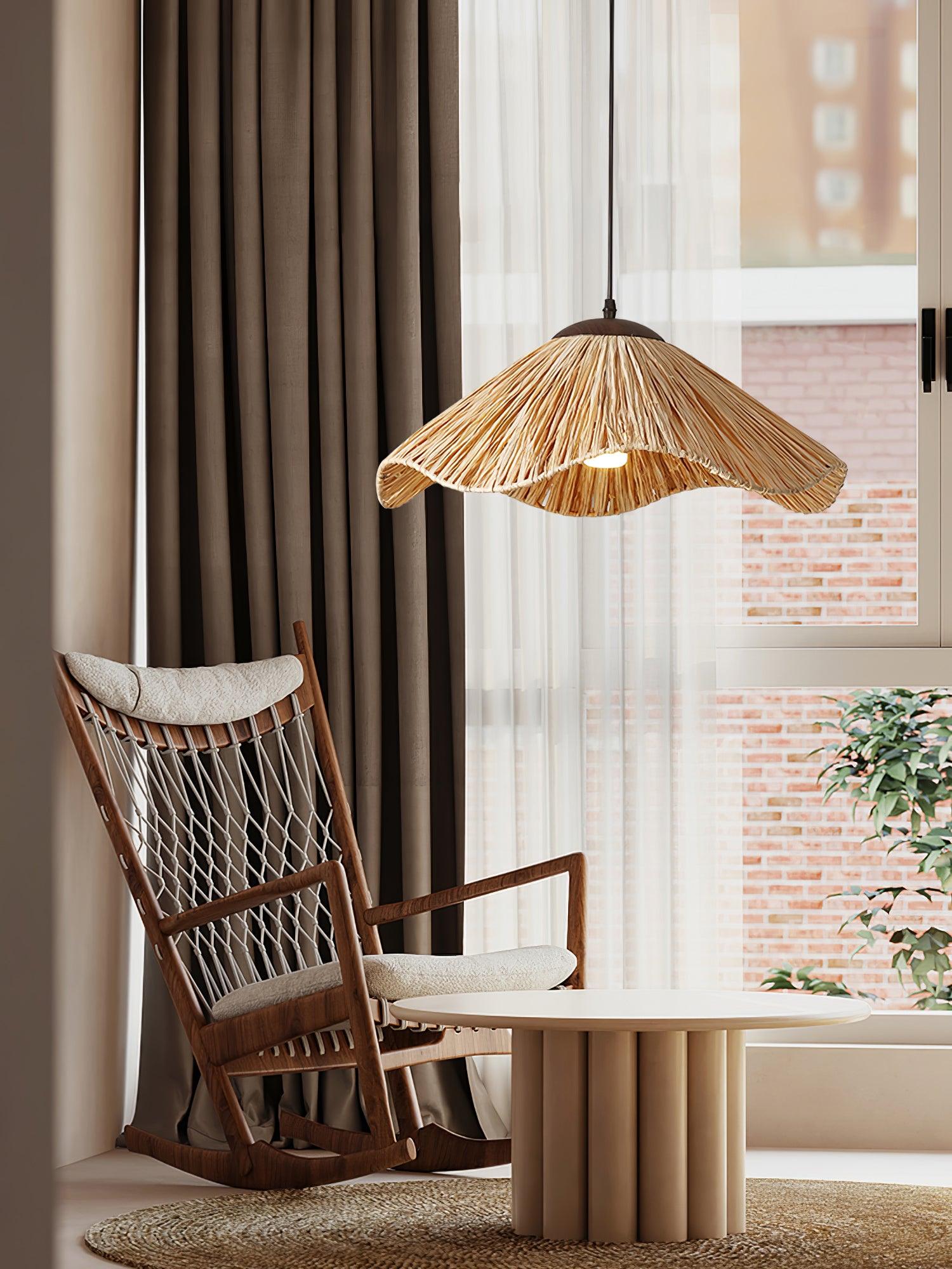 Falinor Straw Bohemian Pendant Lamp