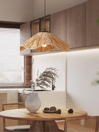 Falinor Straw Bohemian Pendant Lamp