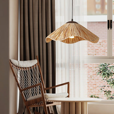 Falinor Straw Bohemian Pendant Lamp