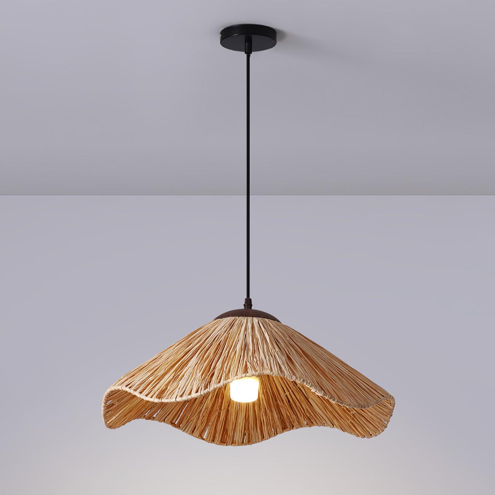 Falinor Straw Bohemian Pendant Lamp