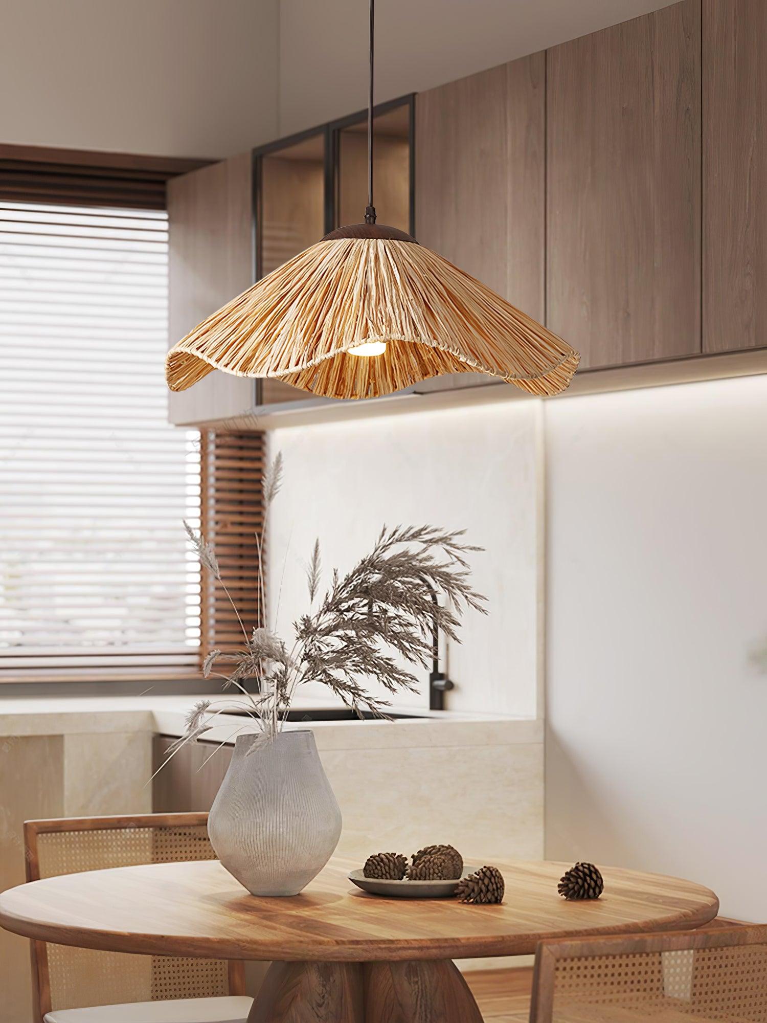 Falinor Straw Bohemian Pendant Lamp