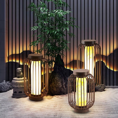 Eurthael Oriental Alabaster Table Lamp