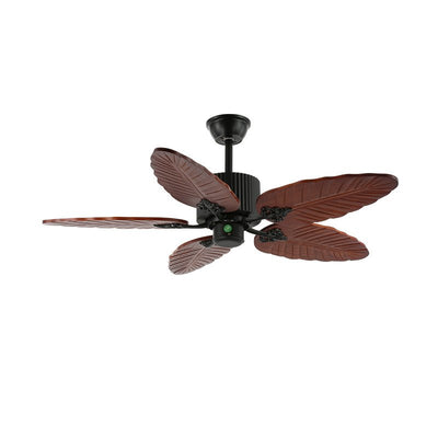 Palmoré Wood Leaves Ceiling Fan Light