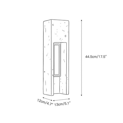 Graziano Travertine Wall Sconce