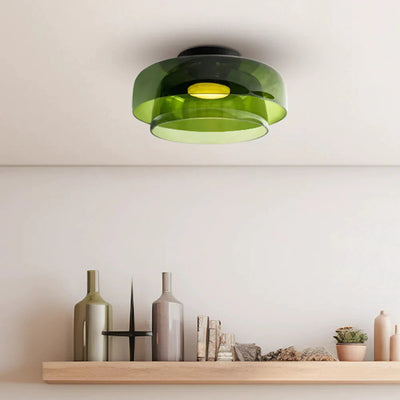 Valentina Modern Simple Creative Glass Flush Mount Ceiling Light - Neutral Decor
