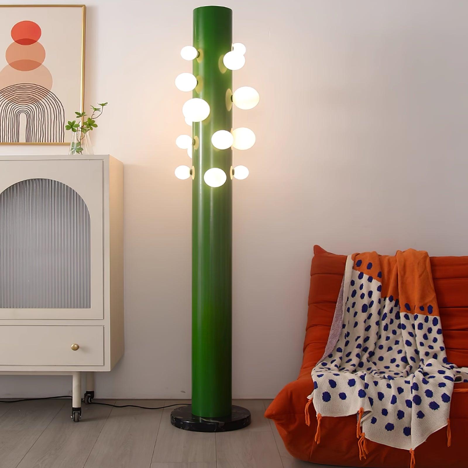 Ortaliel Marble Floor Lamp