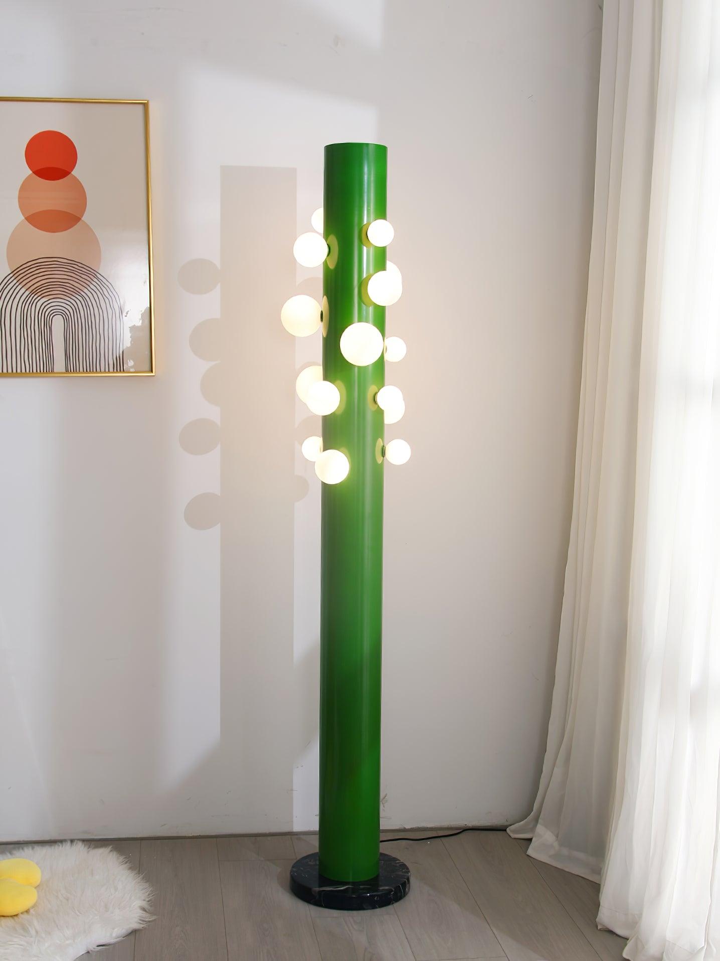 Ortaliel Marble Floor Lamp