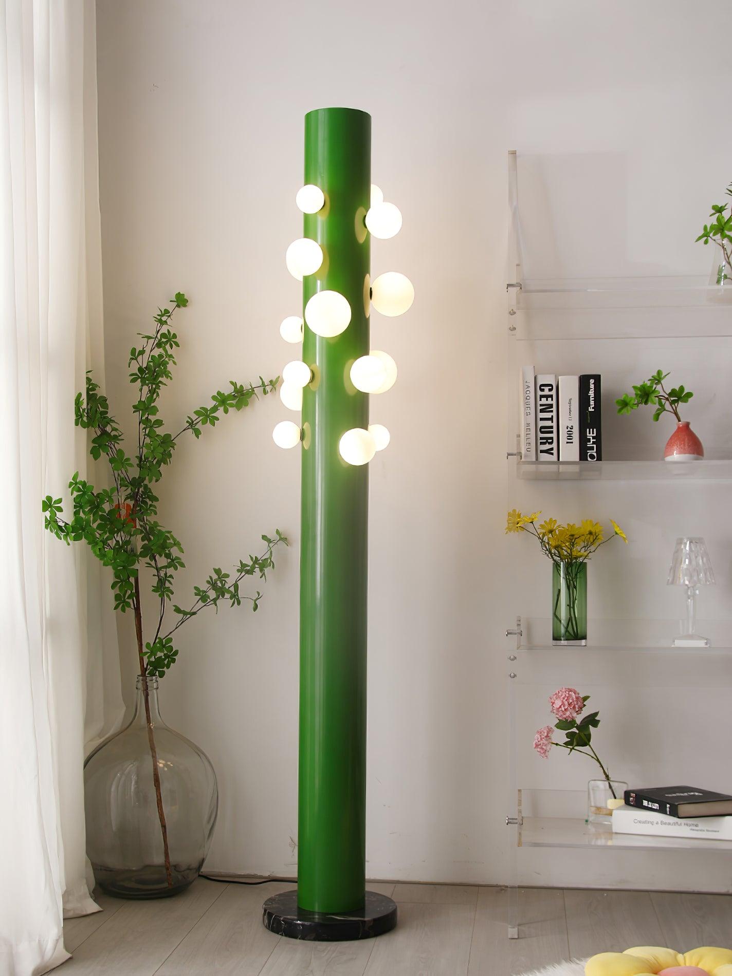 Ortaliel Marble Floor Lamp