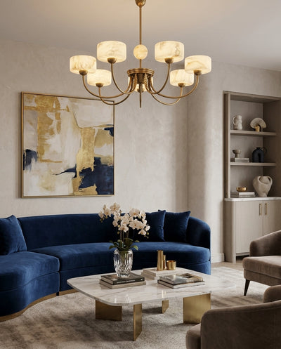 Wexstone Alabaster Chandelier