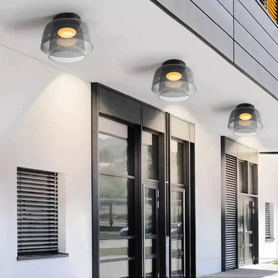 Valentina Modern Simple Creative Glass Flush Mount Ceiling Light - Neutral Decor