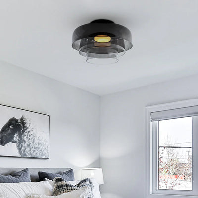 Valentina Modern Simple Creative Glass Flush Mount Ceiling Light - Neutral Decor