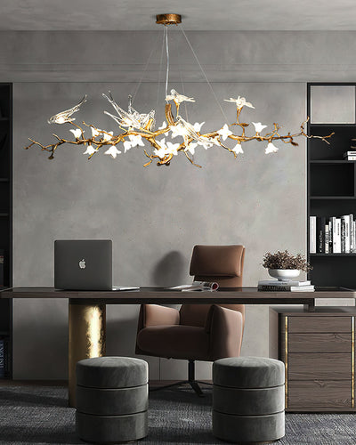 Elmscombe Blossom Avian Chandelier