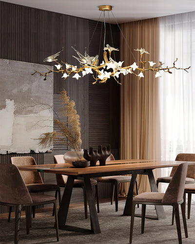 Elmscombe Blossom Avian Chandelier