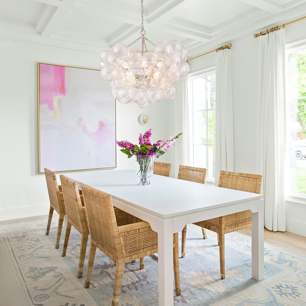 Aurora Chandelier Glass Ball Bubble Modern - Neutral Decor