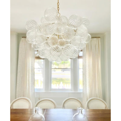 Aurora Chandelier Glass Ball Bubble Modern - Neutral Decor