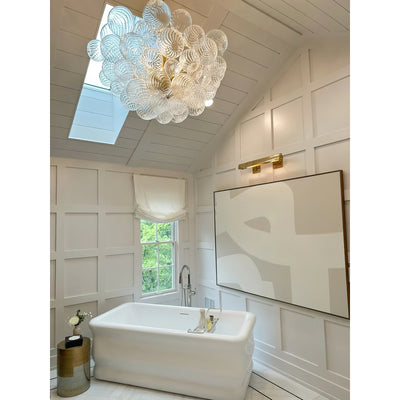 Aurora Chandelier Glass Ball Bubble Modern - Neutral Decor