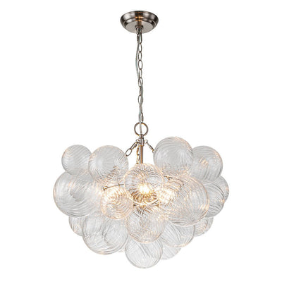 Aurora Chandelier Glass Ball Bubble Modern - Neutral Decor