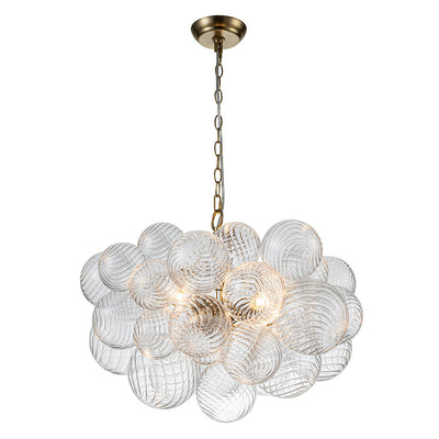 Aurora Chandelier Glass Ball Bubble Modern - Neutral Decor