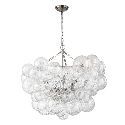 Aurora Chandelier Glass Ball Bubble Modern - Neutral Decor