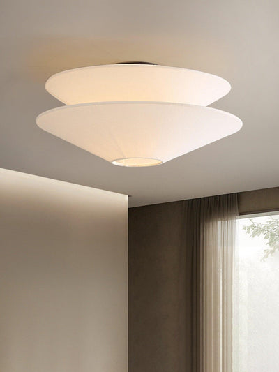 Ealo Nordic Art Fabric Flushmount Ceiling Light