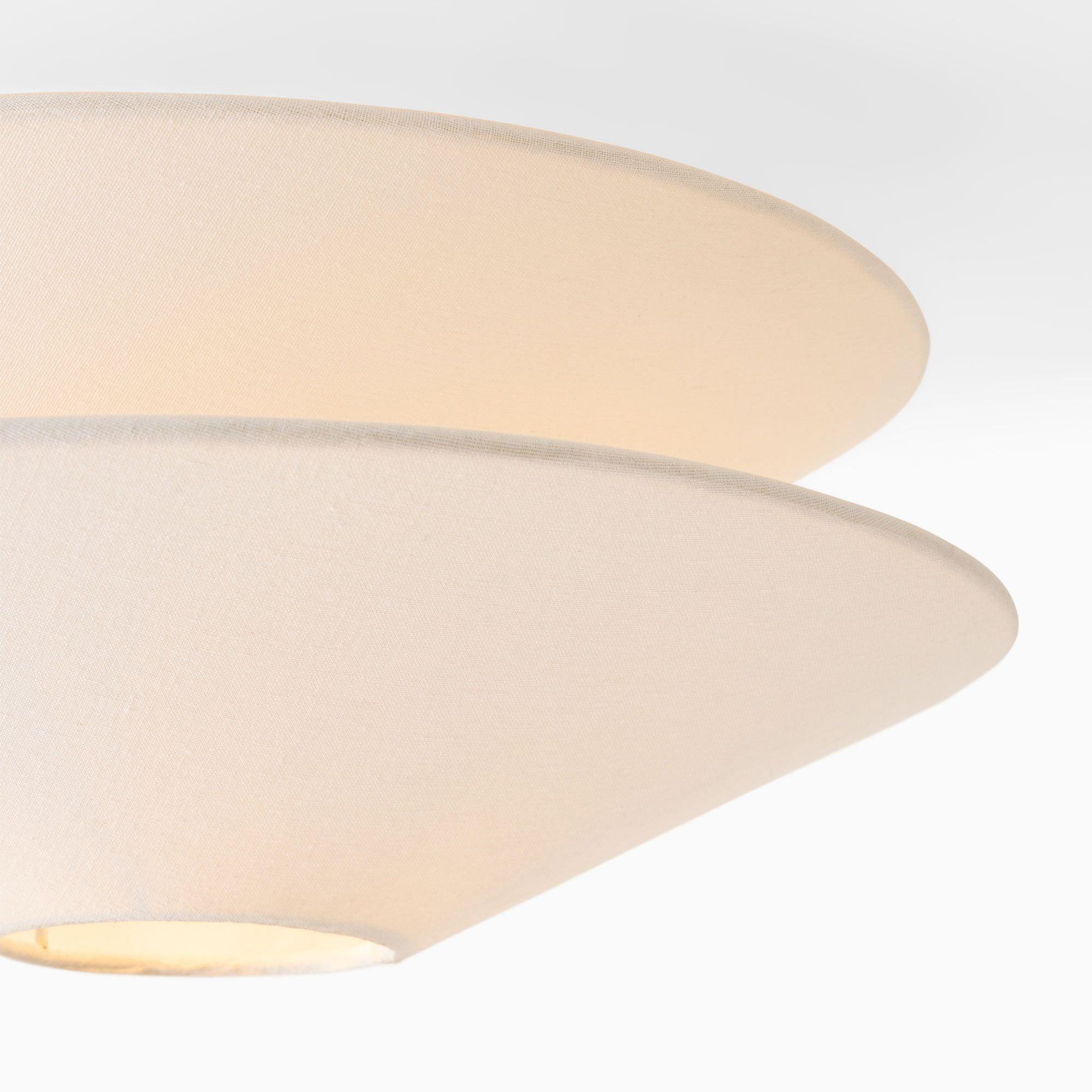Ealo Nordic Art Fabric Flushmount Ceiling Light