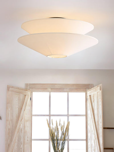 Ealo Nordic Art Fabric Flushmount Ceiling Light