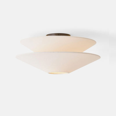 Ealo Nordic Art Fabric Flushmount Ceiling Light