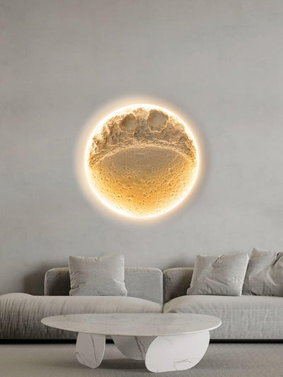 Elaisaine Wall Lamp Gypsum Moon