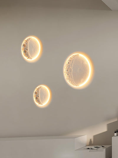 Elaisaine Wall Lamp Gypsum Moon
