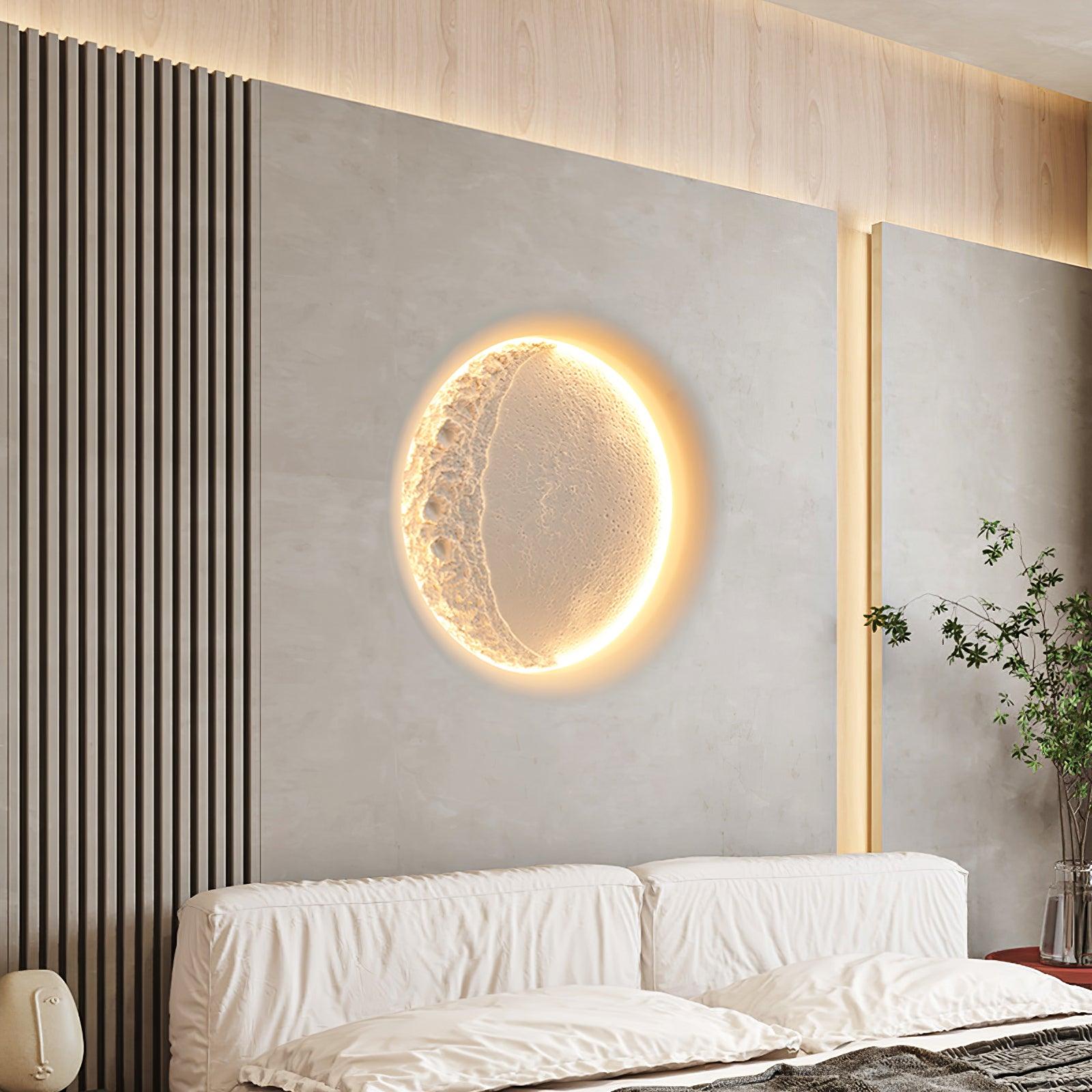 Elaisaine Wall Lamp Gypsum Moon
