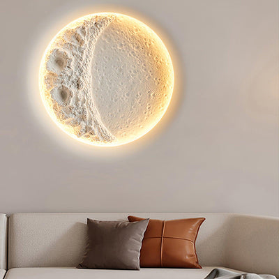 Elaisaine Wall Lamp Gypsum Moon