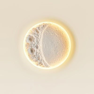 Elaisaine Wall Lamp Gypsum Moon