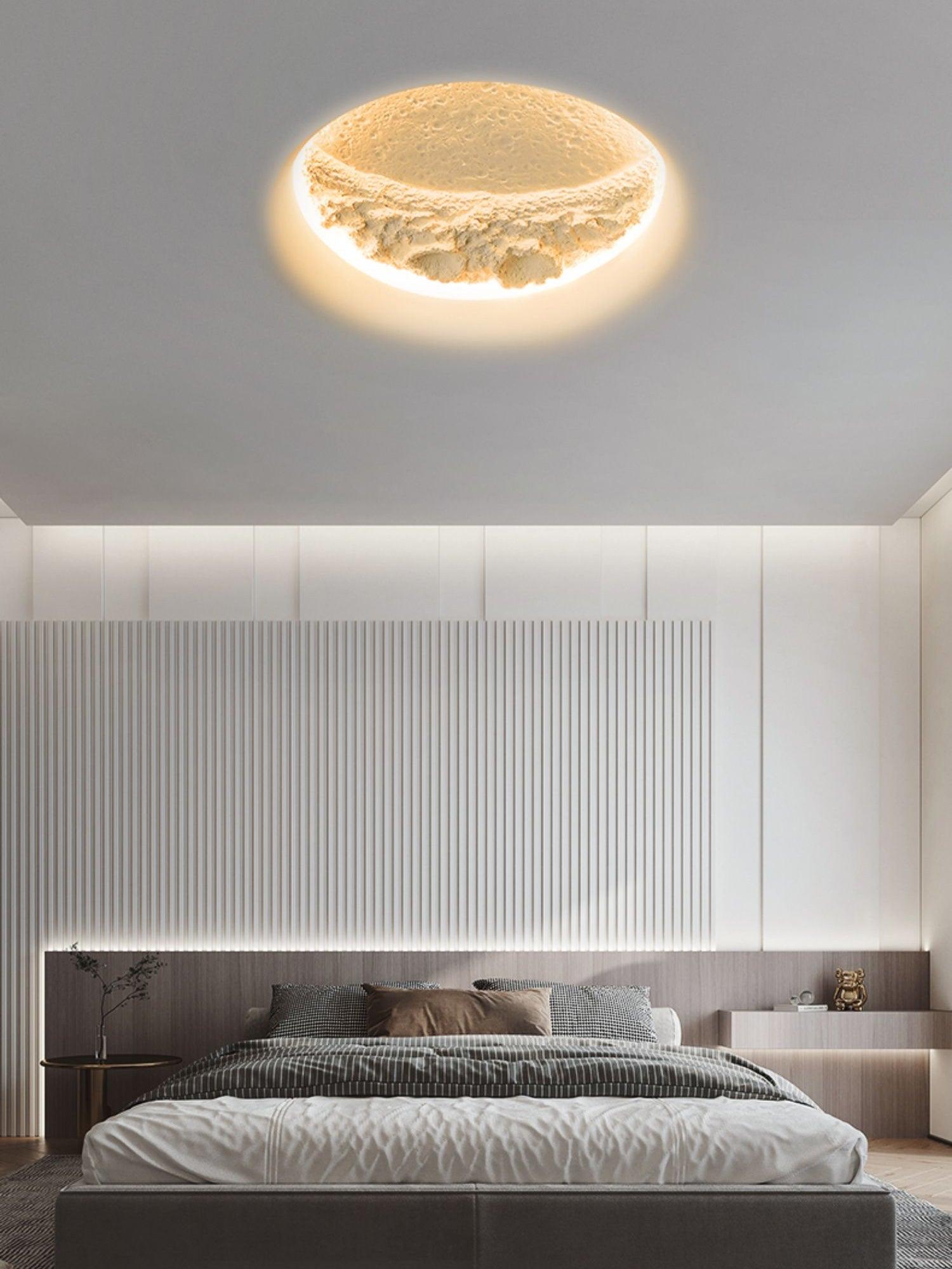 Elaisaine Wall Lamp Gypsum Moon