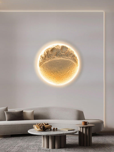 Elaisaine Wall Lamp Gypsum Moon