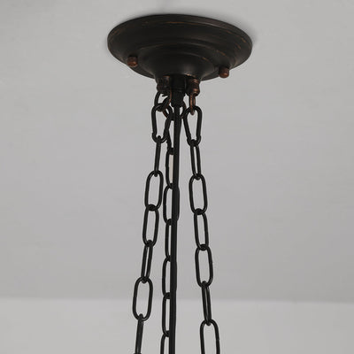 Valentina Vintage French Country Dome Pendant Light Living Room - Neutral Decor