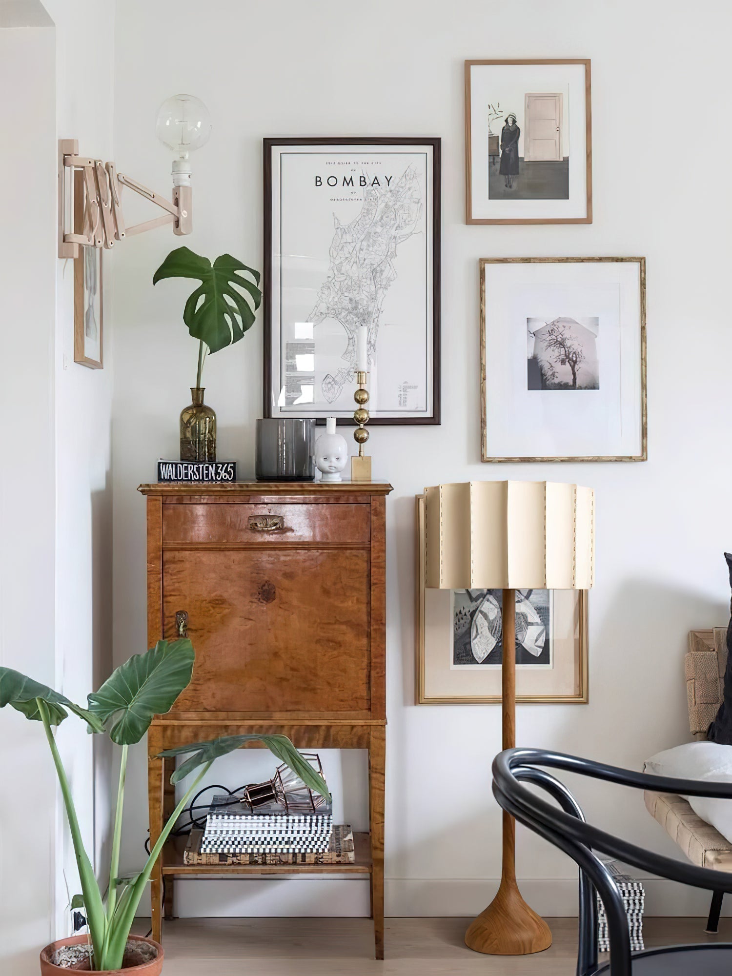 Bexi Minimalist Wood Floor Lamp