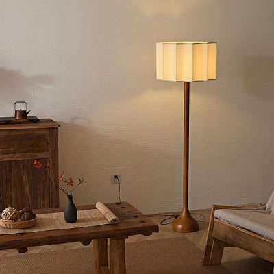 Bexi Minimalist Wood Floor Lamp
