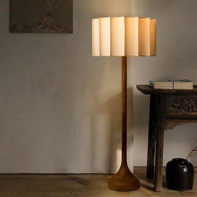 Bexi Minimalist Wood Floor Lamp
