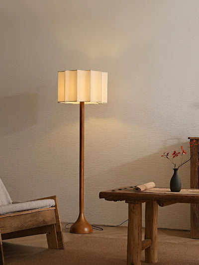 Bexi Minimalist Wood Floor Lamp